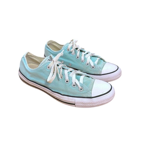 Converse Shoes Converse Chuck Taylor All Star Ox Low Top Sneakers In Electric Aqua Poshmark